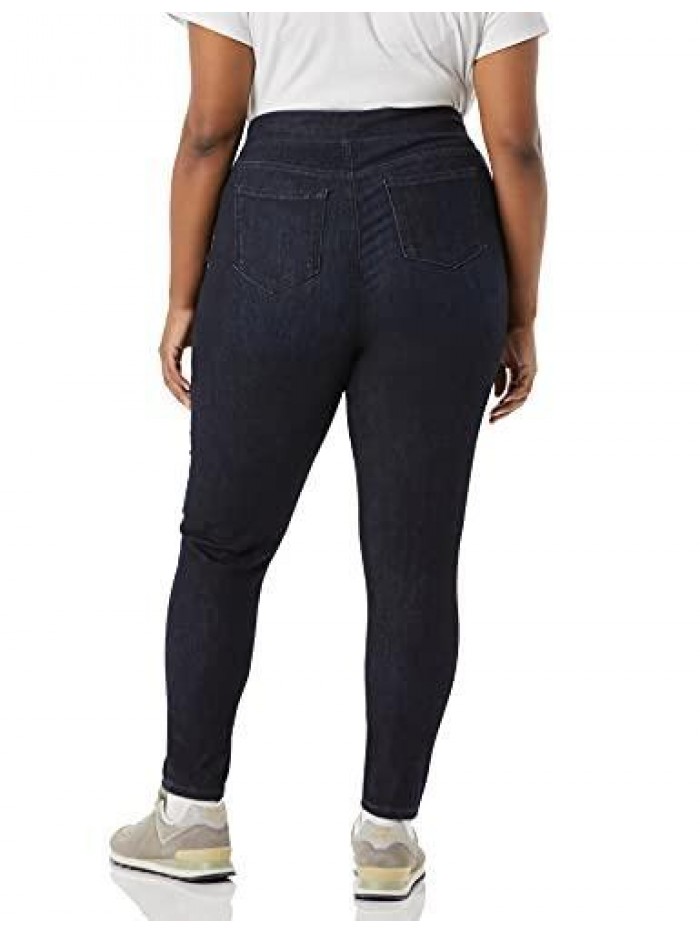 Women's Plus Size Pull-on Skinny Denim Jegging  