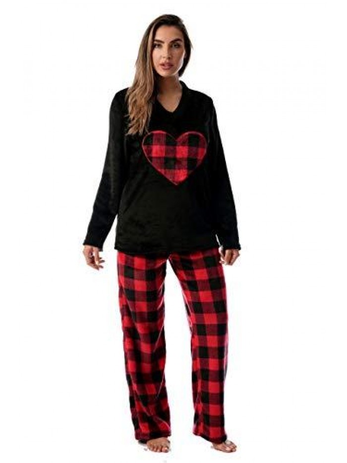 Love Plush Pajama Sets for Women 