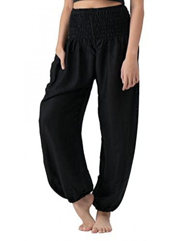 BANGKOK PANTS Harem Pants Women Boho Clothes with Pockets 