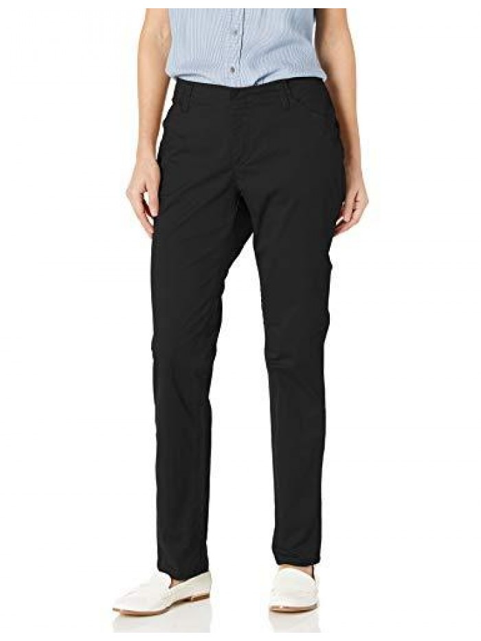 Women's Midrise Fit Essential Chino Pant 