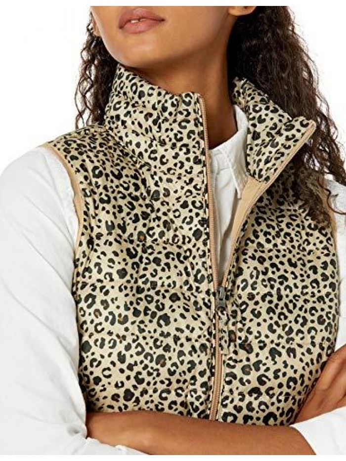 Women's Lightweight Water-Resistant Packable Puffer Vest  