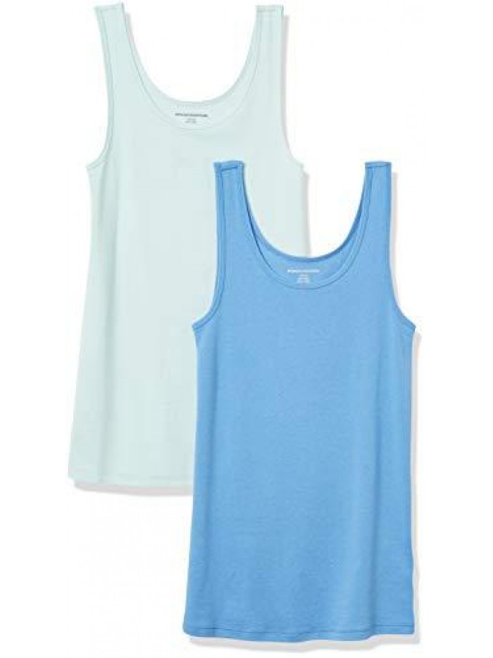 Women's 2-Pack Slim-Fit Tank  