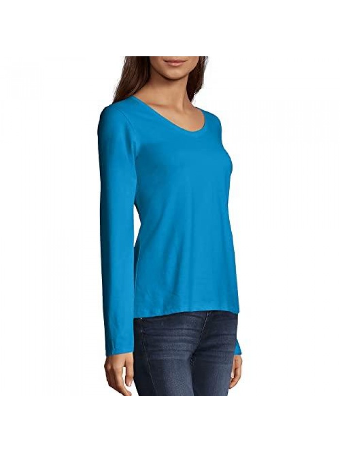 Women’s Perfect-T Long Sleeve V-neck T-shirt 