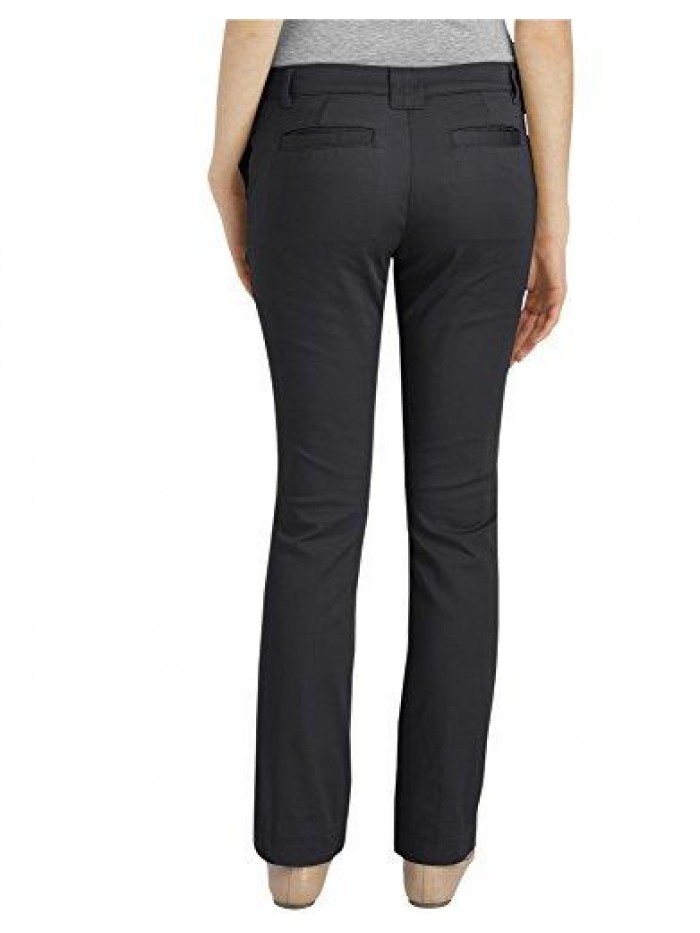 Juniors Slim Straight Stretch Pant 