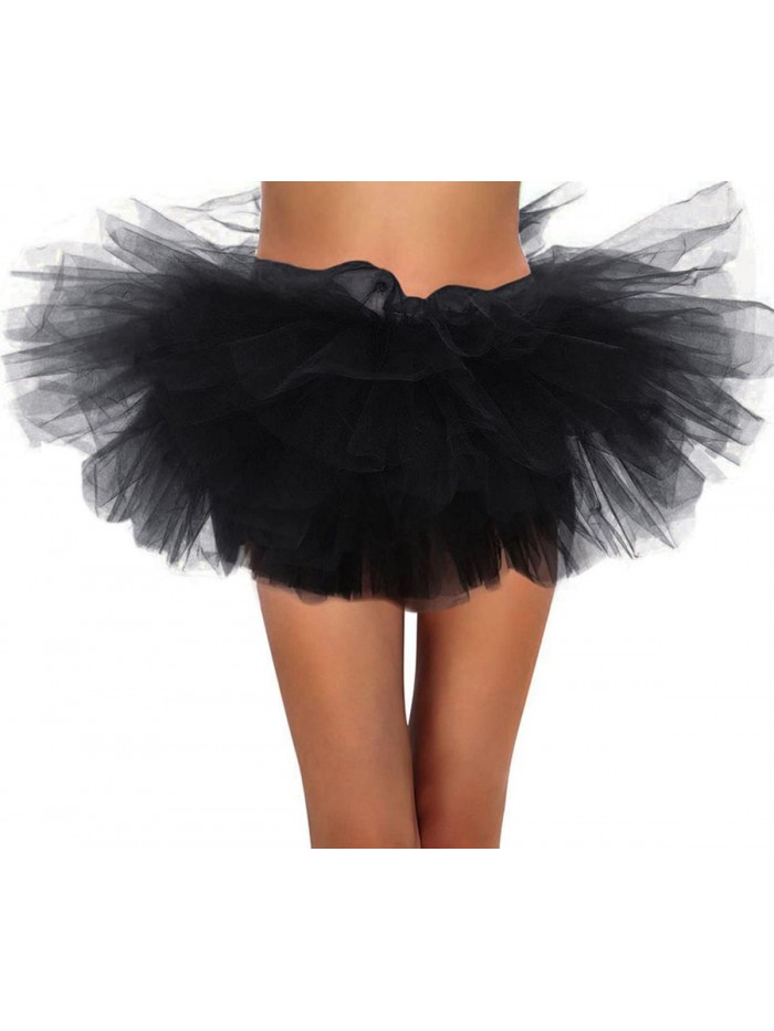 Women's Classic 5 Layered Tulle Tutu Skirt 