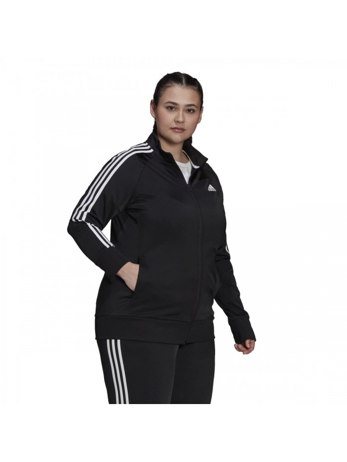 Women's Essentials Warm-Up Slim 3-Stripes Track Top 