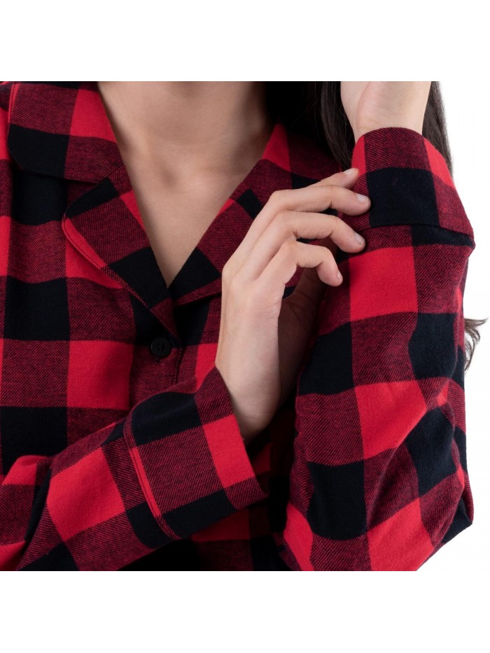 of the Loom Women's Flannel Sleep Shirt 