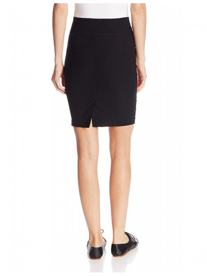 Byer Juniors Pull-On Slim Fitting Pencil Skirt 