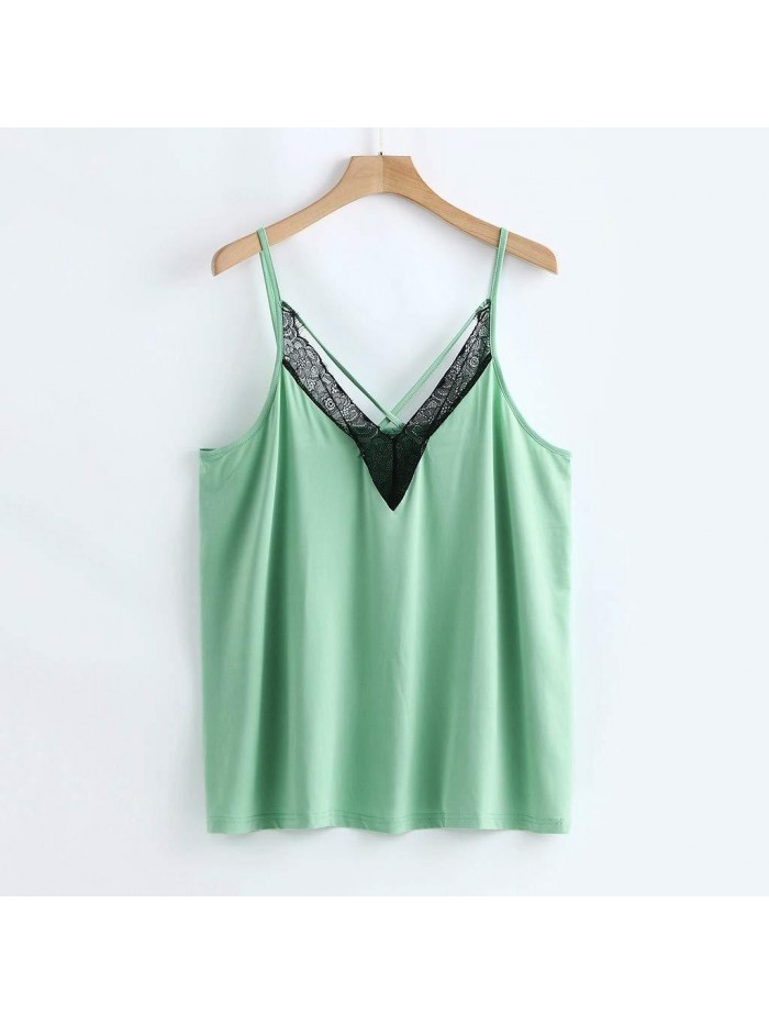 Women Casual Sleeveless Plus Size Printing Tank 