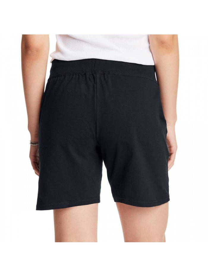 Women's Jersey Pocket Short with Outside Drawcord 