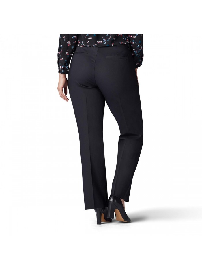 Women's Plus Size Flex Motion Regular Fit Trouser Pant 