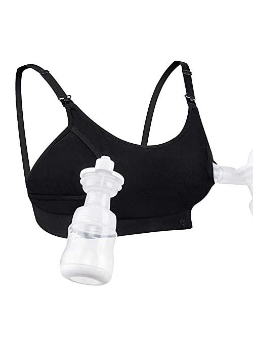 Free Pumping Bra, Momcozy Adjustable Breast-Pumps ...