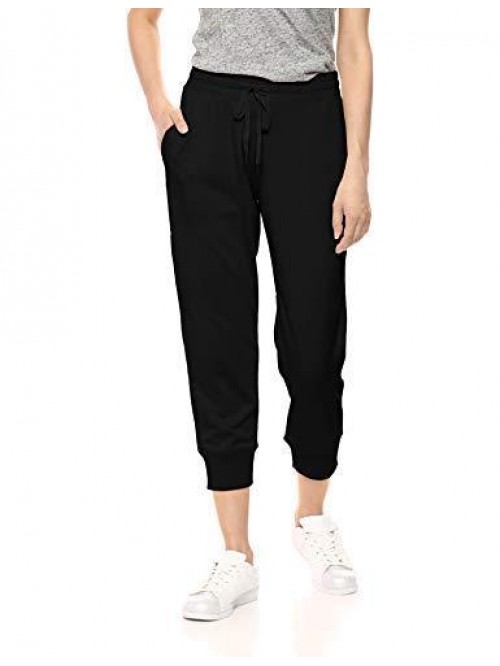 Women's Relaxed-Fit Studio Terry Capri Jogger Pant...