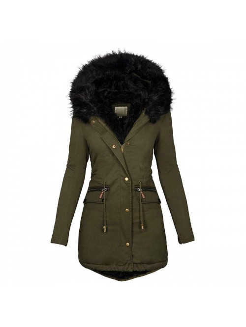 Puffer Jacket Womens Plus Size Thick Coats Chunky ...