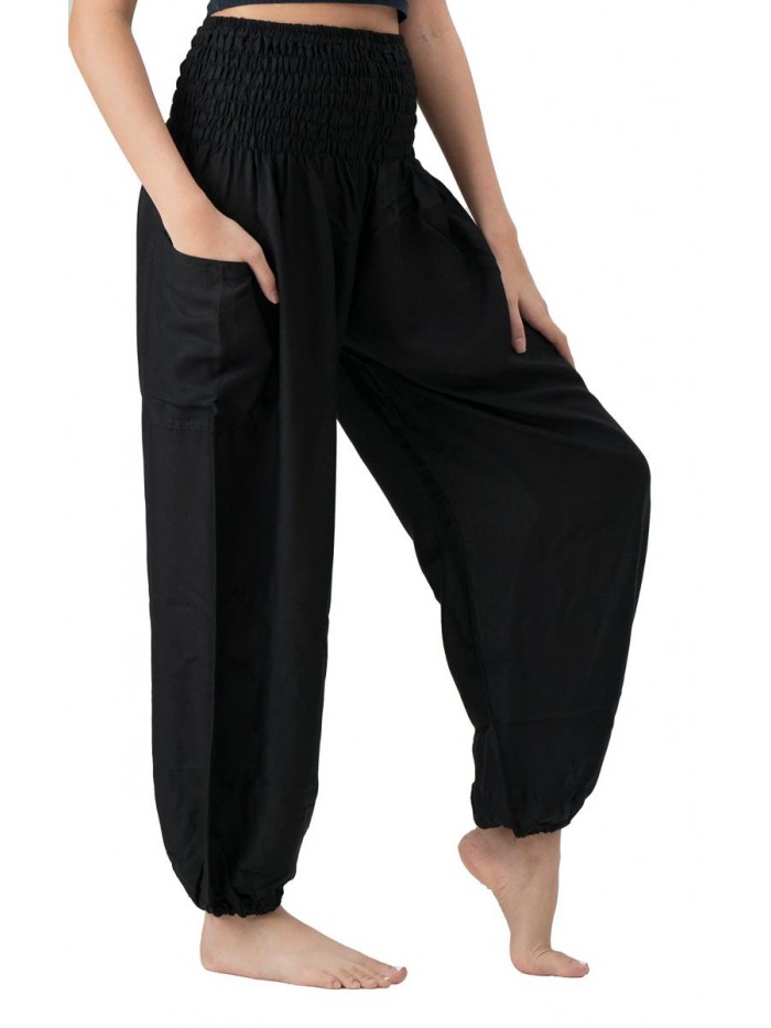 BANGKOK PANTS Harem Pants Women Boho Clothes with Pockets 