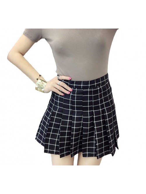 Sports High Waist with Underpants Tennis School Ch...