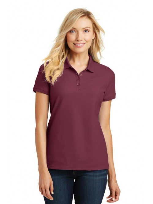 Authority Ladies Core Classic Pique Polo. L100 