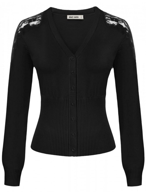 KARIN Women Lace Emborided Cardigan Bolero ShrugsB...