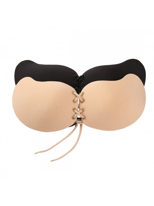 Bra 2 Pairs Backless Strapless Bra Mango-Shaped Ad...