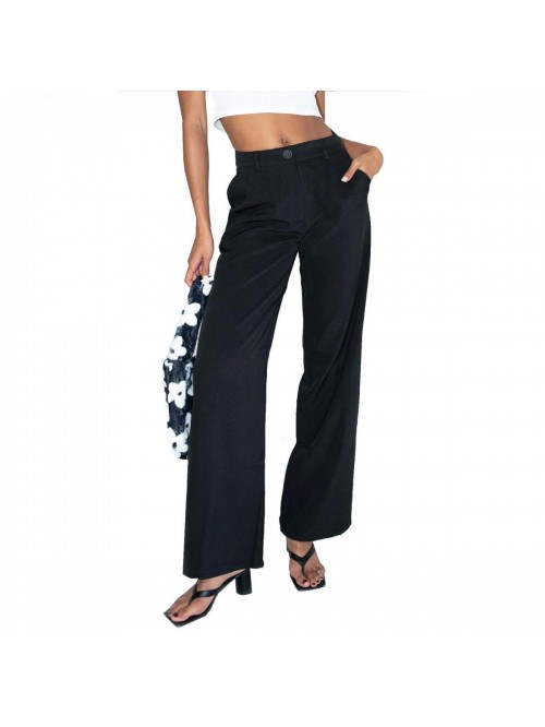 Suit Pant,Classic Slim Fit Straight Pants Wide Leg...