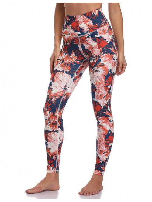 Women's High Waisted Pattern Leggings Full-length ...