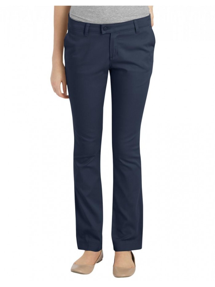 Juniors Slim Straight Stretch Pant 