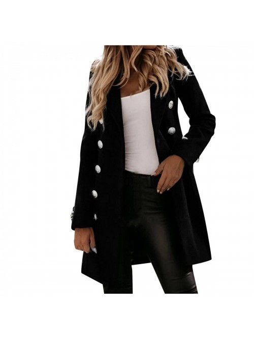 Outwear Trench Slim Ladies Thin Coat Overcoat Jack...