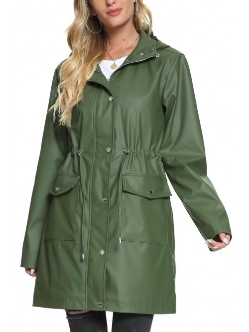 Women, Fahsyee Rain Jacket Waterproof Lined Rain C...