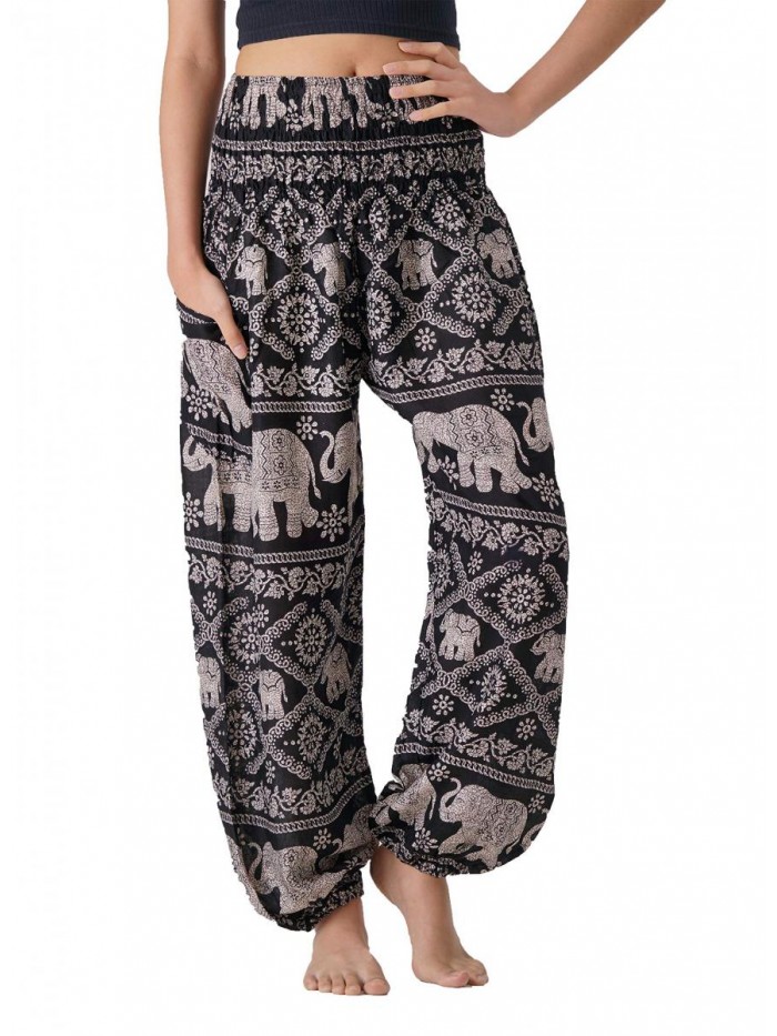 BANGKOK PANTS Harem Pants Women Boho Clothes with Pockets 