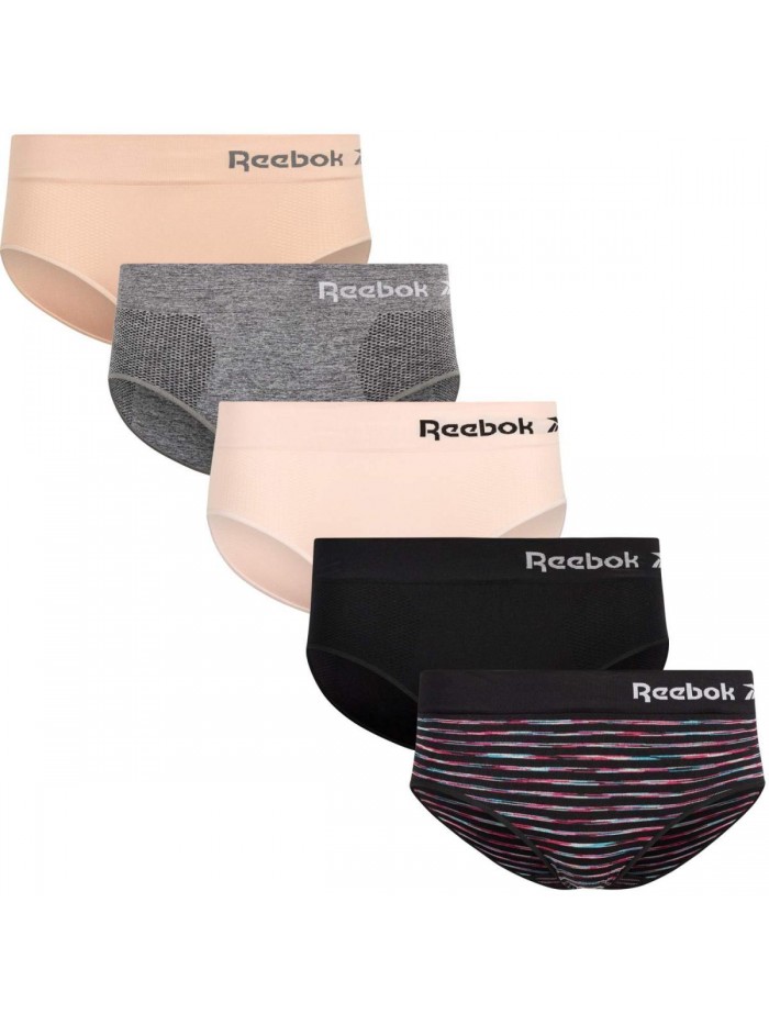 Women's Underwear - Seamless Hipster Briefs (5 Pack) 