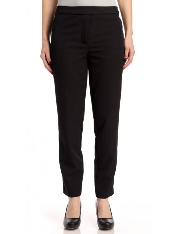 Rachel Women's Pull-on Ankle Pants with Band  