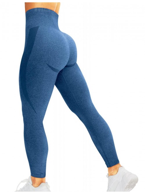 Women Seamless Leggings Smile Contour High Waist W...