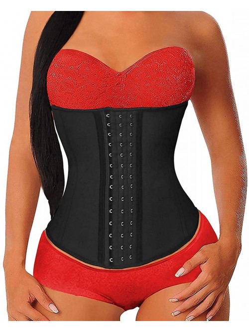 Women's Underbust Latex Sport Girdle Waist Trainer...