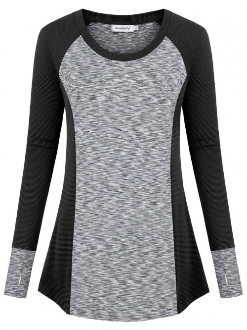 Women's Long Sleeve Hoodies Winter Workout Fitness...