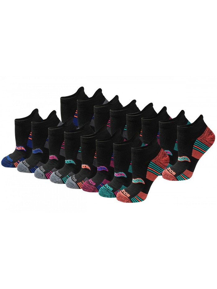 Women's Performance Heel Tab Athletic Socks (8 & 16 Pairs) 