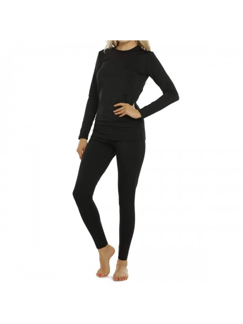 Thermal Underwear Set Long Johns Base Layer Fleece...