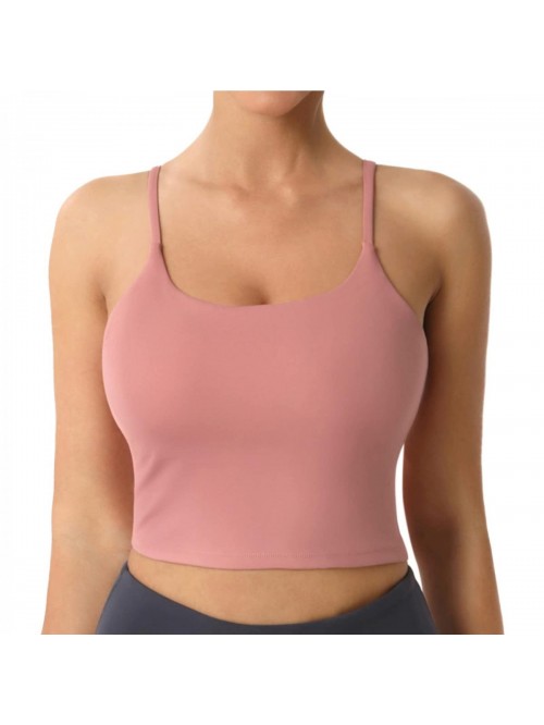 Desol Adjustable Women Longline Strappy Sports Bra...